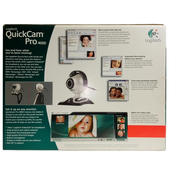 Logitech Quickcam Pro 4000 - Picture 3 of 8